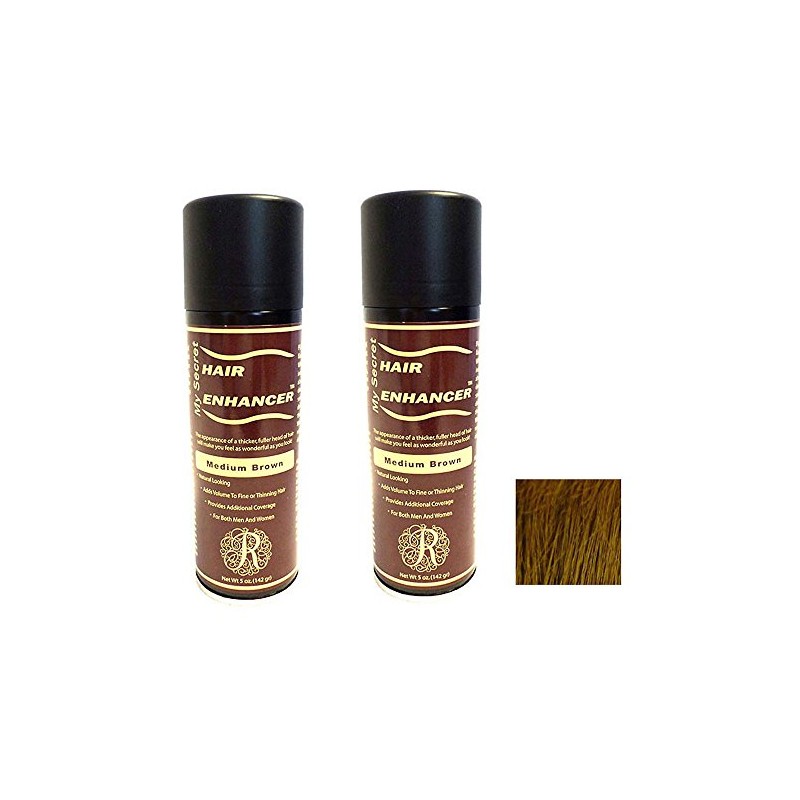 My Secret Hair Enhancer Medium Brown 5 oz. (2 Pack)