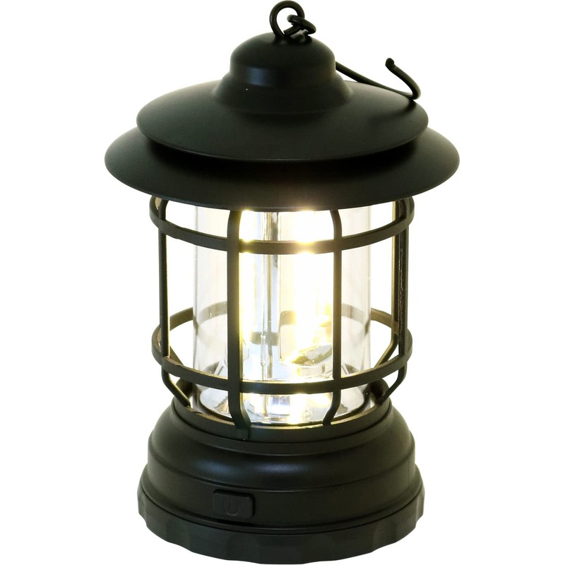 Antique COB Lantern BIG Black