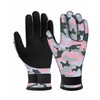 XUKER Neoprene Gloves Men Women, 3mm Camouflage Patterned Winter Wetsuit