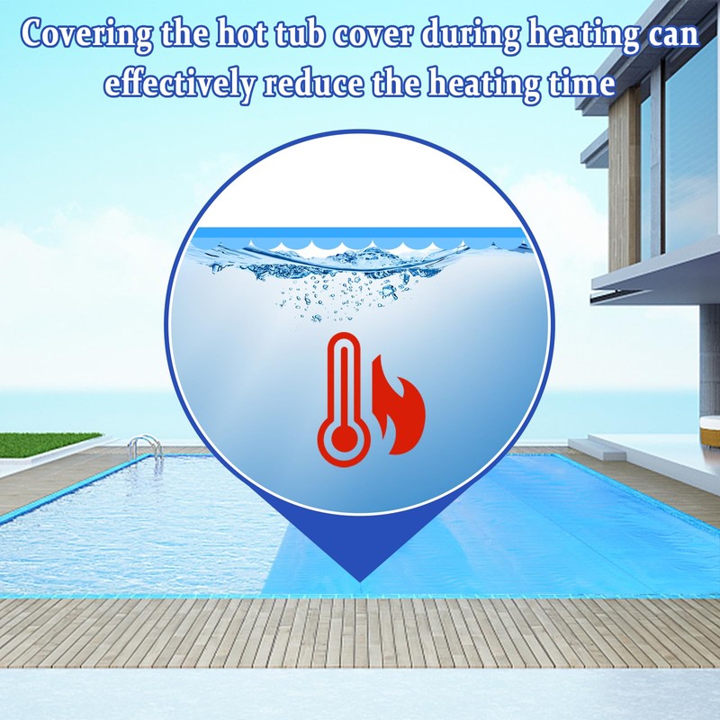 Spa and Hot Tub Bubble Insulating Cover 𝗧𝗿𝗶𝗺𝗺𝗮𝗯𝗹𝗲 (𝟭𝟲 𝗠𝗶𝗹)