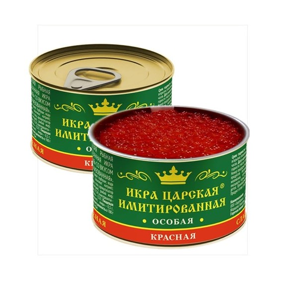 YuZiJiang. Premium Salmon Roe Caviar 120g - Bright Red-Orange Succulent