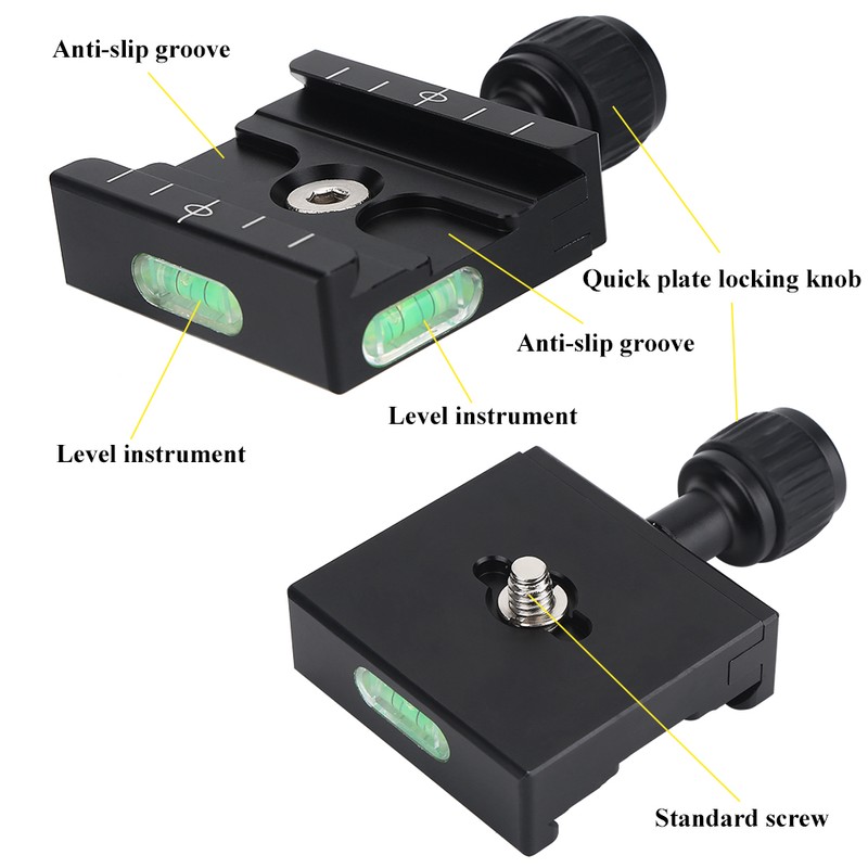 Metal Clamp Quick Release Plate For Arca SWISS RRS BENRO