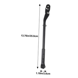 Zerodeko Adjustable Height Bike Kickstand Stable Support for Mountain and Road Bikes Non Slip Base for Outdoor Cycling Accessory