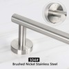 NearMoon Bath Towel Bar, Bath Accessories Thicken Stainless Steel Shower