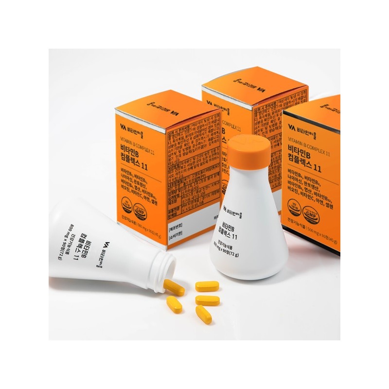 11-complex high-potency vitamin B complex 11 2 bottles total 180