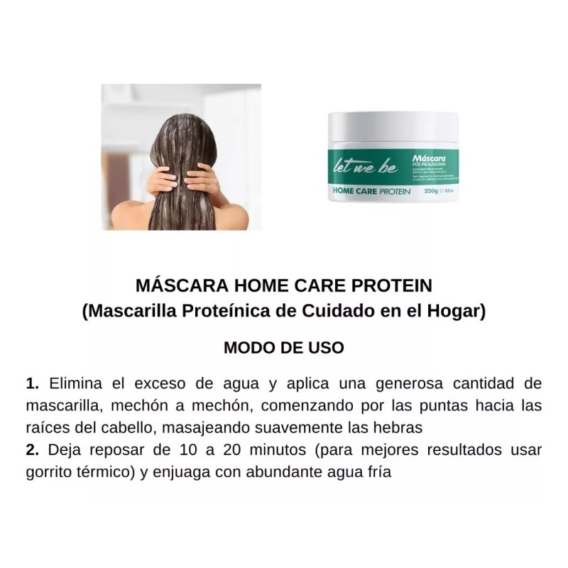 Let Me Be Home Care Post Alisado Hidratante Let Me