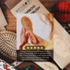 Regrowz Bamboo Paddle Hairbrush with Round Bristles - Detangle Hair