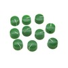 KAISH 10pcs Green Vintage Barrel Guitar Amplifier Knob Round Knobs