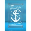 VIP-LASER 3D Glass Cuboid I Home Port Timmendorfer Beach I