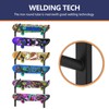 Skateboard Rack-6-Tier Skateboard Wall Mount & Snowboard Rack –Snowboard Wall