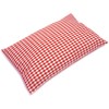 Herb Cushion 30 x 20 cm Red/White + Organic Inlet