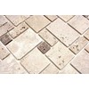 Travertine MOS43-1212-15 Mosaic Tiles Stones Wall Floor Natural Stone Beige