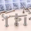 TOOINKCV 680 Pcs Cross Pan Head Screws Botls and Nuts
