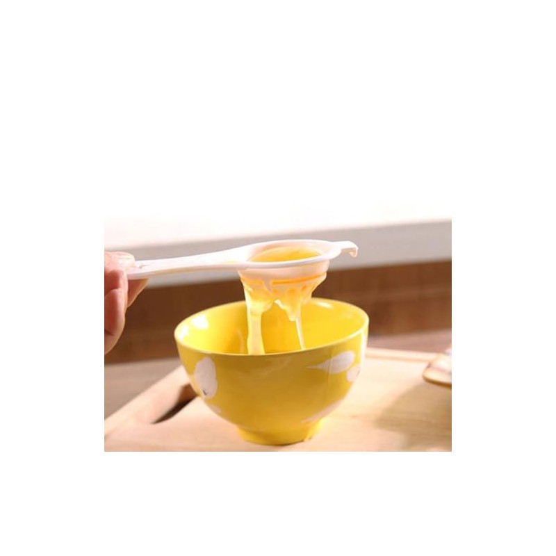 Separador de yema de huevo, accesorio de cocina, separación rápida,