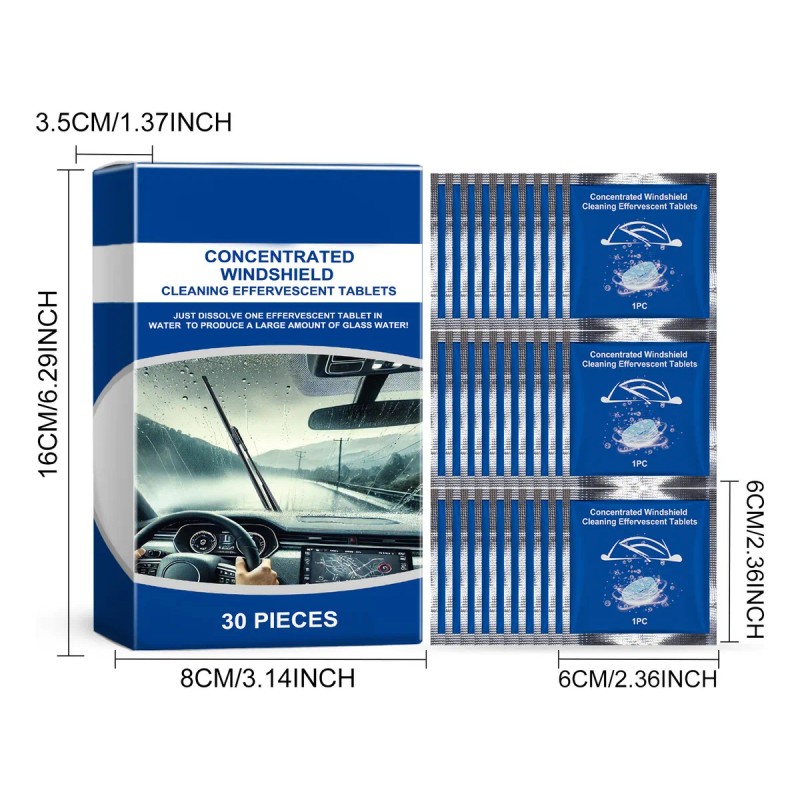 Tableta Efervescente Limpiaparabrisas M Wa 8005