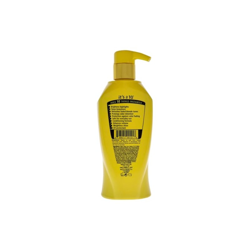 It's A 10 Miracle Brightening Shampoo for Blondes, 10 Ounce