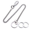 Lancher Anti Lost Keychain with (2 Extra Key Rings and