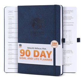 90 Day Goal Planner and Life Planner to Reclaim Your Purpose. Undated Daily, Weekly, Monthly Habit Tracker, Gratitude Journal, 10 Productivity Tools in One for Men & Women Ready to Rise Again