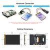 Waveshare 3.5 inch Resistive Touch Display (G) for Raspberry Pi,