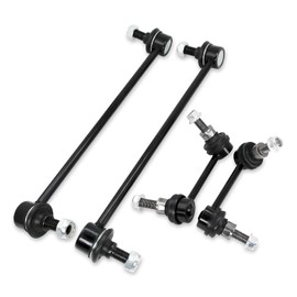 Juego de 4 eslabones de extremo de barra estabilizadora delantera y trasera, compatible con Nissan Altima, 2007, 2008, 2009, 2010, 2011, 2012, 2013, reemplazo# K750094, K750095, K750255, K750256