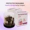PANA Round Cake Tier Nail Drill Bit Holder Display Organizer
