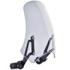 Motorcycle Windshield Deflector with Bracket Double Bubble Windscreen Fit for