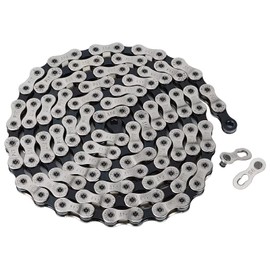 FITTOO 9 Speed Bike Chain 1/2 x 11/128 Inch 116 Links, Bicycle Drive Chain with Power Lock Chain Connector