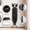 Duwee 12"x38" Ironing Board Full Size with Heat Resistant Cover,Black