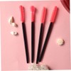 Cepillos para pestañas, 50PCS/PACK Cepillo de pestañas de silicona desechable