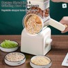 Eiflayn Vegetable Cutter, Kitchen Grater with Crank, Manual Vegetable Cutter,