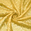 YPDY 1 Yard Gold Sequin Fabric,48 Inch Width by The