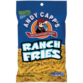 Andy Capp's Ranch Fries Snacks, 3-oz Bag