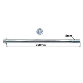 12mm Front & Rear Wheel Axle For XR50 CRF50 70cc 90c 110cc Dirt Pit Bike 9.5 Inches