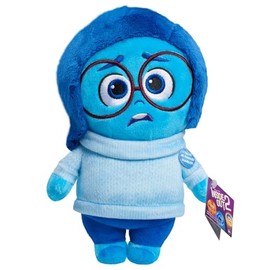 Inside Out 2 Talk It Out Small Plush - Sadness, Kids Toys for Ages 3 Up by Just Play