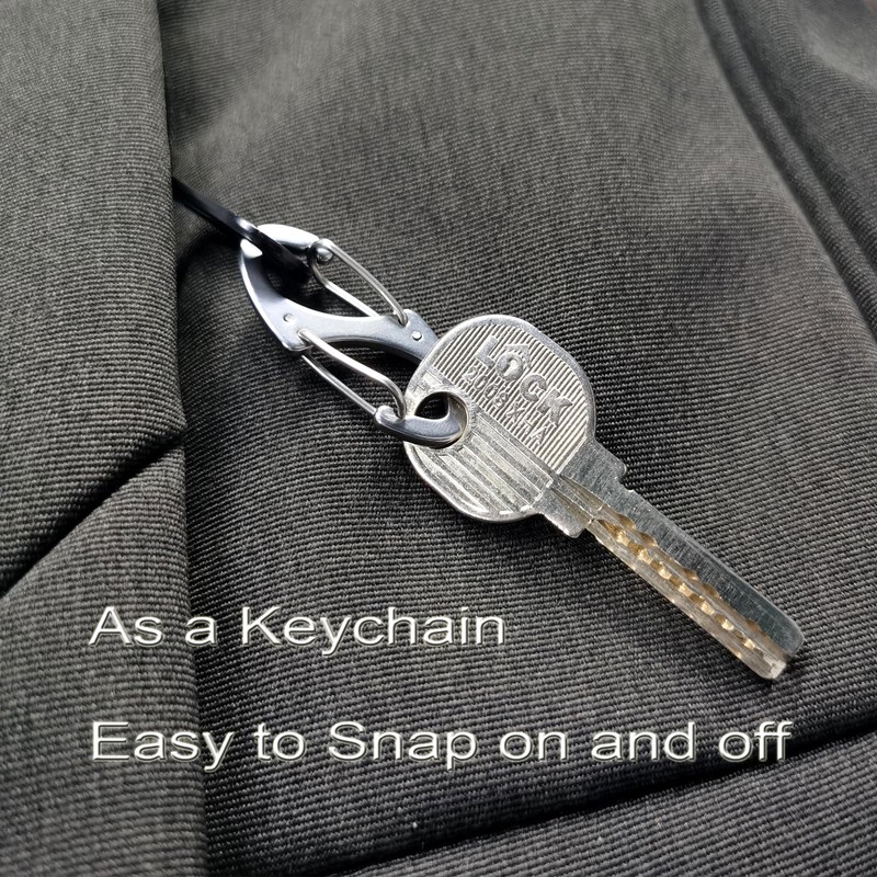 Mizeer Stainless Steels Zipper Clip Theft Deterrent - Anti Theft