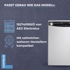 Lichtblau Lower Door Seal 2807 1527401002 Colour Black for Dishwasher