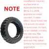 Size 10x2.75~70/65-6.5 Airless Solid Scooter Tire – Never Flat, Non-Puncture
