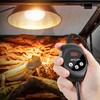 REPTI ZOO Reptile Light Fixture Dimming Thermostat Combo Pack, 8.5