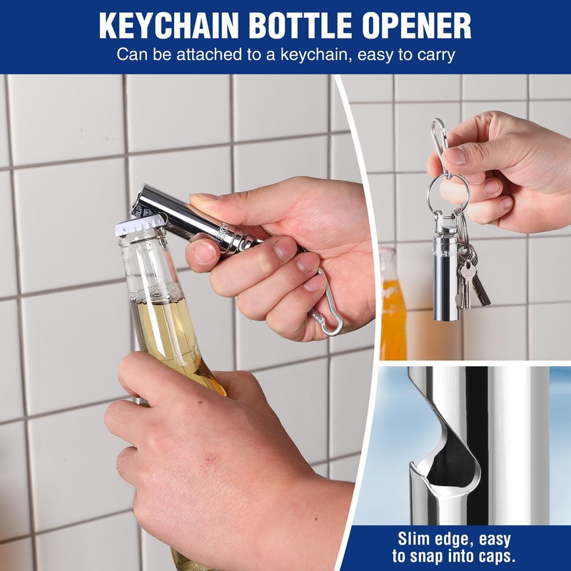 WORKPRO Socket Bottle Opener, 3/8 Inch Drive x 14 mm