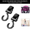 2 Pack Buggy Clips Pram Clips Stroller Hooks Pushchair Hooks