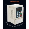 Dollate 1HP 0.75kw AC 220V Variable Frequency Drive, 5A Single-Phase