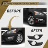 Pair Fog Light Cover Trim Compatible with 2013 2014 2015