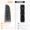 15883319 Master Power Window Switch & Gray Bezel Assembly with