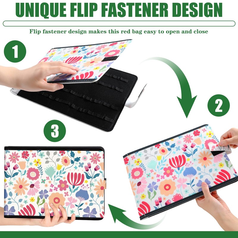 Silkfly 4 Pack Homeopathy Organizer Box Foldable Homeopathy Storage Case