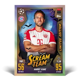 Topps Match Attax 23/24 Update Mega Multipack #2-41 Cards, Including 16 New "Scream Team" Cards and an Exclusive Harry Kane Limited Edition Card!
