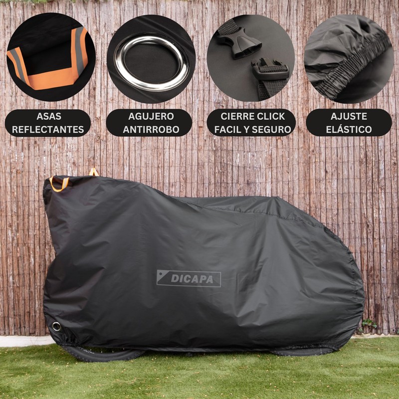 DICAPA Bike Cover, Protective Cover for Outdoor Waterproof Bicycle 200