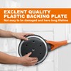 MAXXT 9" (225mm) PU White One-Piece Drywall Sander Discs with