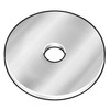 5/16" x 2-1/2" OD Zinc Plated Finish Low Carbon Steel Fender Washers, 5 pk.