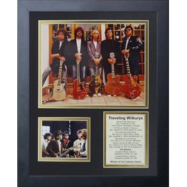 Legends Never Die "Traveling Wilburys Framed Photo Collage, 11 x 14-Inch, (16102U)