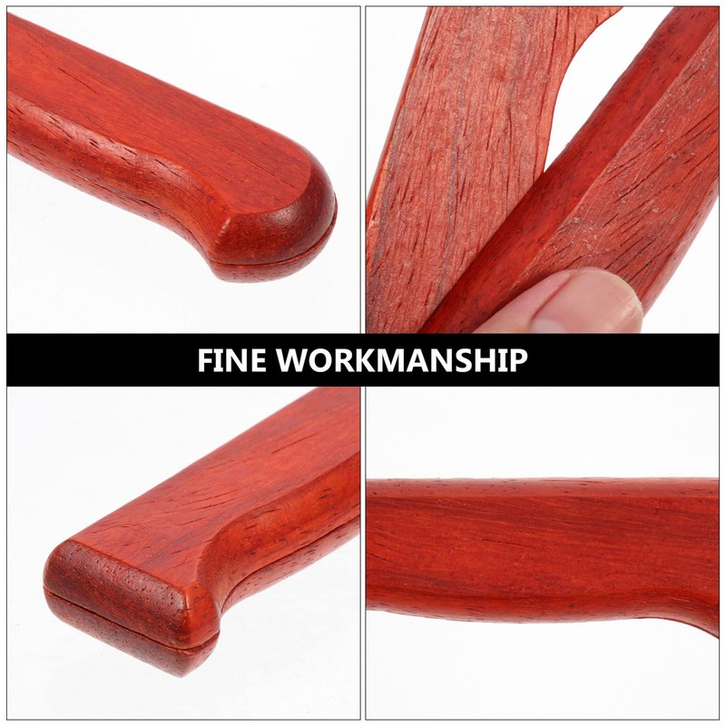 DOITOOL Ergonomic Kitchen Cutter Handle Replacement Grip Wood Material Comfortable
